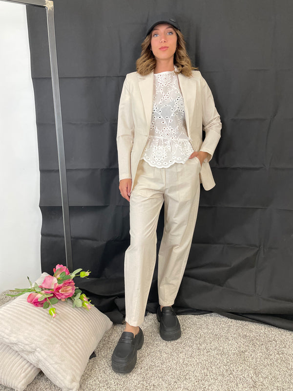 GIACCA IN TELA PARACADUTE  BEIGE ALA1940